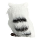Owl White Black Furry Christmas Ornament Decoration Adornment Simulation H2.75