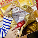 Waterproof Makeup Bag Portable PVC Lunch Bag Tote Bags Food Picnic Insulation Cooler Outdoor Ice Bag