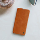 NILLKIN Flip Shockproof Card Slots Holder Full Cover PU Leather PC Protective Case for iPhone 11 Pro 5.8 inch
