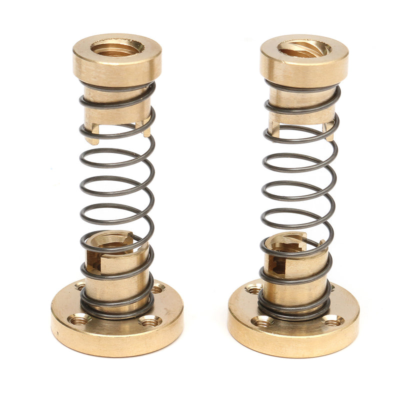 Geekcreit T8 Anti-Backlash Spring Loaded Nut For 2mm / 8mm Acme Threaded Rod Lead Screw