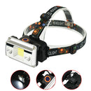 XANES SYT005 1100LM Headlamp 4 Modes Cycling Night Warning Light Camping Hunting Portable Emergency Lantern 18650
