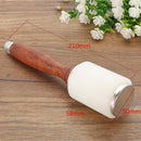 Wooden Handle Leather Nylon Carving Hammer Calico Carving Tool DIY Handle Craft