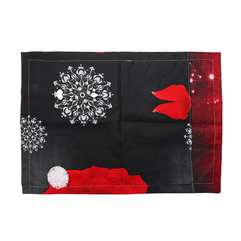 Cotton 3D Rose Bedding Sets Soft Duvet Cover Bedsheet Pillowcase Reactive Printed Bedclothes Queen Bed Linen