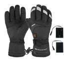WARMSPACE WS-GA680B 5Modes Waterproof Windproof Electric Heated Gloves Outdoor Skiing Riding Touch Screen Gloves Winter Warm Glove-S/L