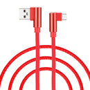 Bakeey 90 Degree 2.4A Micro USB 1M Fast Charging Data Cable for Samsung Xiaomi Huawei