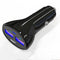 Yopin 2.4A Dual USB Blue LED Indicator Fast Charging USB Car Charger For iPhone 11 Pro Huawei P30 Pro Mate 30 Xiaomi 9 Pro S10+