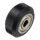 3pcs 625zz Flat Type Plastic Pulley Concave Idler Gear With Bearing for 3D Printer