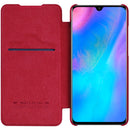 NILLKIN Qin Flip Credit Card Slot Smart Sleep PU Leather Protective Case For Huawei P30