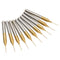 10Pcs 1/8 Inch Shank Tungsten Steel PCB Drill Bits 0.4mm Titanium Coated Carbide PCB Drill Bit Set