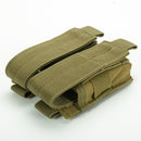Tactical Double Mag Pouch Molle Quick Access Ammo Clip Pistol Accessories Magazine Holder Bag For Belt