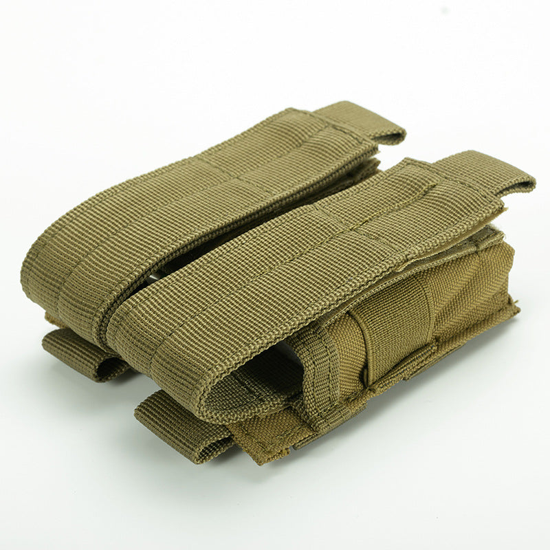 Tactical Double Mag Pouch Molle Quick Access Ammo Clip Pistol Accessories Magazine Holder Bag For Belt