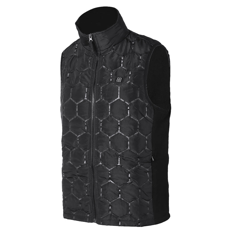 Electric USB Winter Heated Warm Vest Men Women Heating Coat Jacket Clothing Ski