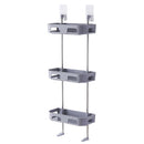Bathroom Kitchen Storage Rack Wall Punch-free Toilet Washbasin Storage Shelf Rack