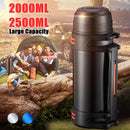 2000/2500ml Insulated Cup Outdoor Sports Thermos Drinkware Vacuum Portable Flask Kett