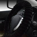 Car Steel Ring Wheel Cover Soft Imitation Wool Warm Universal