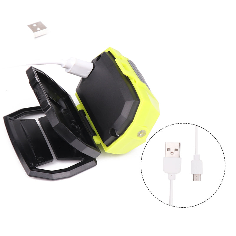 XANES XPE+COB LED Headlamp USB Interface Waterproof Camping Hiking Cycling Fishing Light Bike Bicycle