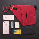 RIMIX Multifunctional Antitheft Storage Bag Men/Women Waterproof Nylon Crossbody Bag (Star Version)