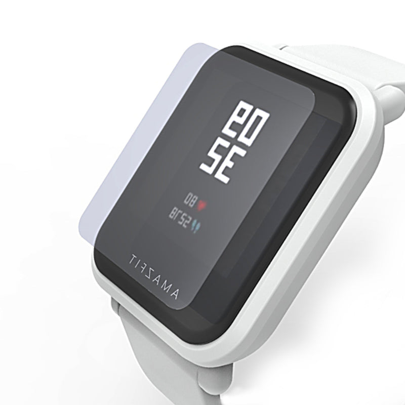 Mijobs PET Screen Protective Protector Film for Amazfit Youth Version Smart Watch Band