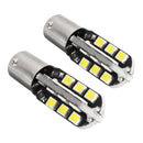 BA9S T4W LED Tail Lights Canbus Error Free Side Marker Turn Signal Bulb DC12V Warm White 2PCS