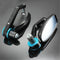 7/8inch Motorcycle Bar End Rear View Mirror Aluminum Universal