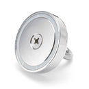 75mm 163KG Silver Neodymium Recovery Magnet Fishing Metal Treasure Hunting Detector