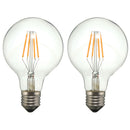 Dimmable G80 E27 4W COB Warm White 400Lumens Incandescent Edison Retro Light Lamp Bulb AC110V AC220V