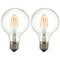 Dimmable G80 E27 4W COB Warm White 400Lumens Incandescent Edison Retro Light Lamp Bulb AC110V AC220V