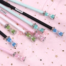 1 Piece Sand Clock Gel Pen Creative Time Hourglass Writing Pen 0.5mm Lovely Signing Pen Timer Students Office School Stationery Random Color