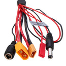XT60/XT30/Fatshark/JST Plug Charger Cable XT60 Input for Battery Charger