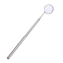 4 Pcs PVC Stainless Steel Oral Mirror Probe Dental Care Tools Tartar Remover