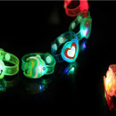 Camtoa LED Flash Bracelet Luminous Halloween  Party Wrist Band Decoration Toy