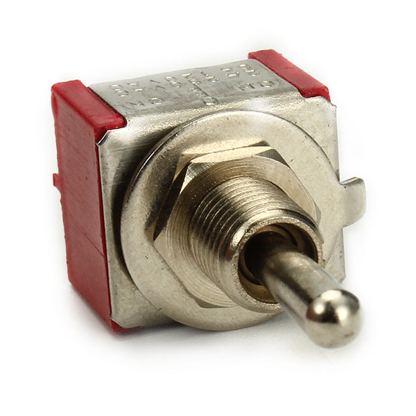 Wendao MTS-203 AC 120V 5A 6 Pins Toggle Rocker Switch Red ON/OFF/ON DPDT 5pcs