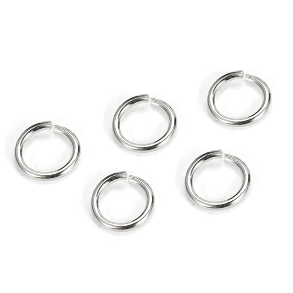 925 5pcs Necklace Bracelet Spacer Sterling Silver Beads DIY Jewelry Accessories