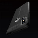 Bakeey Litchi Pattern Soft TPU Anti-fingerprint Back Protective Case For Xiaomi Redmi Note 6 Pro