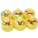 Fluffy Slime DIY Mochi Squishy Cat Chick Crystal Silk Cloud Mud 100ml Stress Reliever Kids Adults Play Toy