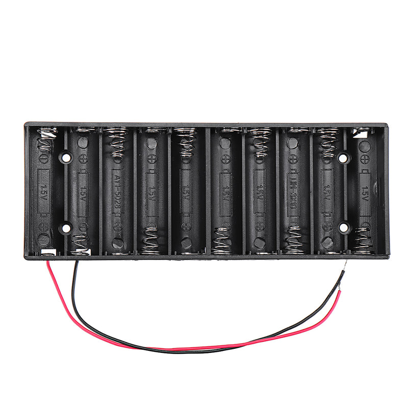 5pcs 10 Slots AA Battery Box Battery Holder Board for 10xAA Batteries DIY kit Case