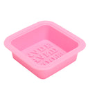 25Pcs/Set Handmade Silicone Soap Mold Square Flexible Baking Mold for Soap Making Cupcake DIY Homemade Craft