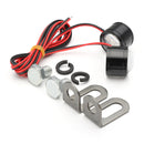 Pair Motorcycle LED Hawkeye Light Constant Mirror Mount Eagle Eye DRL Tail Lamp