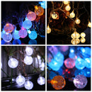 KCASA 2M 20 LED Bubble Ball String Lights LED Fairy Lights for Festival Christmas Halloween