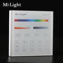 Mi Light Battery Powered B4 4-Zone RGB+CCT Smart Panel RF Controller For LED Strip Light Lamp Bulb