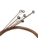 6Pcs IRIN A113 Acoustic Guitar Folk Guitar String Silver Plated 6 Sizes for Beginner