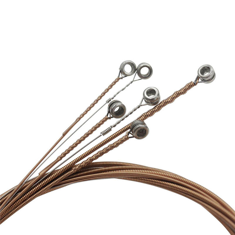 6Pcs IRIN A113 Acoustic Guitar Folk Guitar String Silver Plated 6 Sizes for Beginner