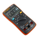 ANENG AN8002 Orange Digital True RMS 6000 Counts Multimeter AC/DC Current Voltage Frequency Resistance Temperature Tester / + Test Lead Set