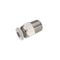 42Pcs/Box 2Pcs 0.2&0.3&0.5&0.6&0.8&1.0mm Nozzle+10Pcs 0.4mm Nozzle+10*PC4-M6+10*PC4-M10 Brass Pneumatic Connector Kit for 3D Printer 1.75mm Filament