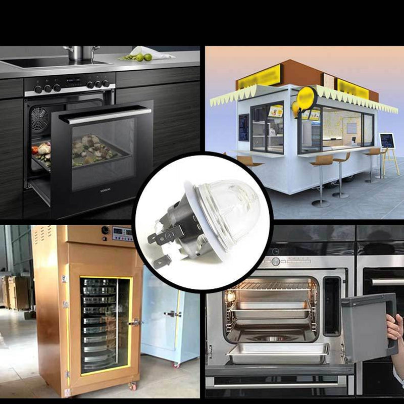 High Temperature AC110-220V 15-25W 300 E14 Bulb Adapter Lamp Holder Socket for Oven Light