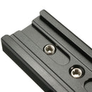 QR-120 Clamp Adapter For Quick Release Plate 1/4 Or 3/8 Inch Arca SWISS RSS Tripod