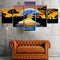 5Pcs Set Star Modern Canvas Print Paintings Unframed Wall Art Pictures Home Decor