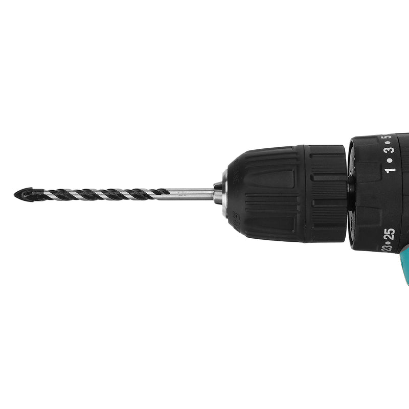 7pcs 3 to 12mm Black Triangle Twist Drill Bit Set Concrete Glass Ceramics Tile Marble Drill Bit