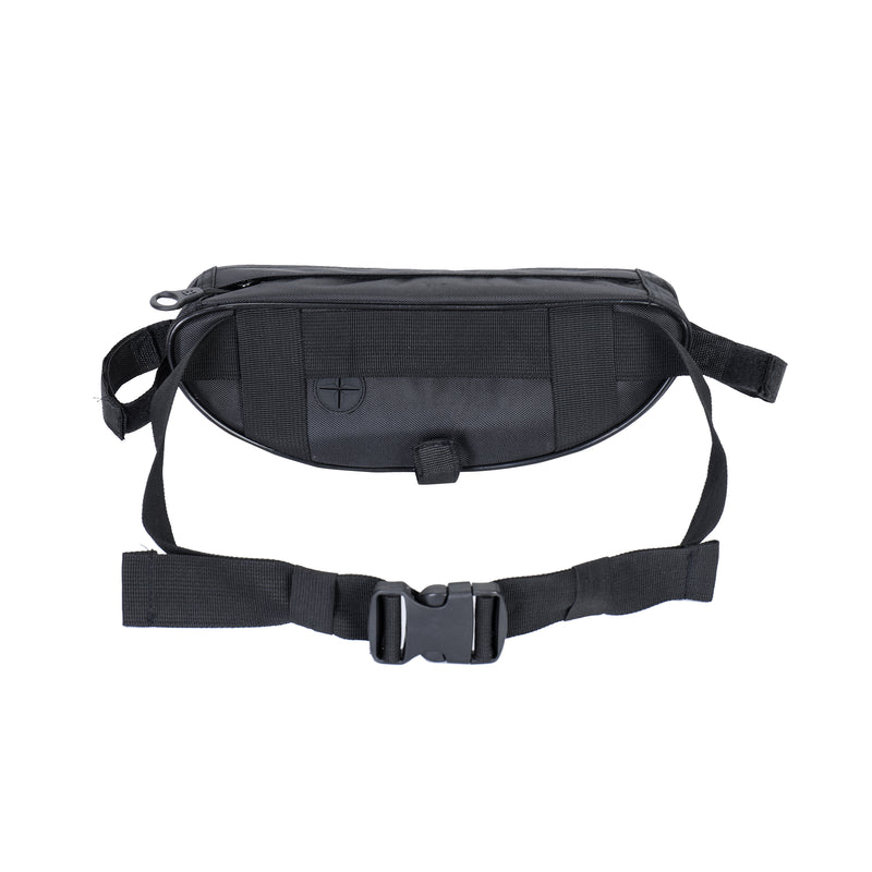 GHOST RACING Motorcycle Handlebar Crossbody Waist Bag Men Women Waterproof Fork Shoulder Travel Messenger Black Bag For Yamaha/Honda/Kawasaki/Suzuki/Ducati/KTM