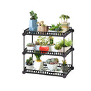 3-6 Layer Flower Pot Plants Stand Display Shelf Organization Home Garden Planter Holder Rack